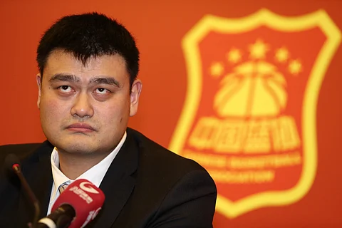 Yao Ming signifies his intention to resign as president of the Chinese Basketball Association following its national team’s poor performance in the international arena.