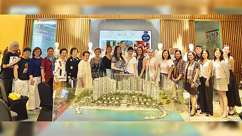 Some of the members of the Zonta Club of Makati and Environs with partners and sponsors present at the media launch.