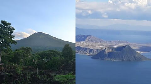 Kanlaon and Taal Volcanoes