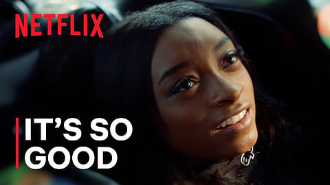 Simon Biles for Netflix.