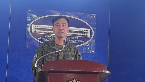 Army spokesperson Col. Louie Dema-ala (File photo by Lade Kabagani)