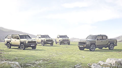 The perfect day A ride under the sun in a Kia Tasman pick-up.