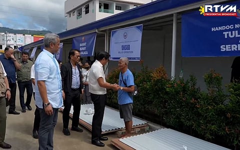 Marcos leads relief team to Kristine-hit Batangas