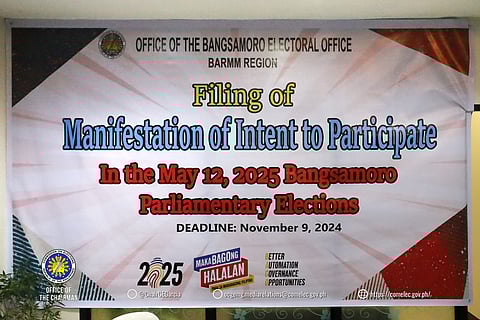Bangsamoro CoC filing ‘peaceful’
— Comelec
