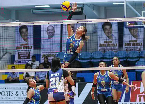 Bacoor City Strikers Volleyball wins against Marikina Shoemasters Volleyball