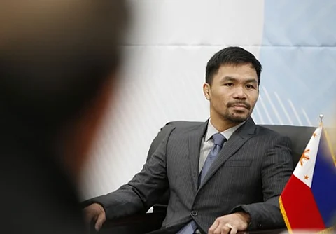 Former Senator Manny Pacquiao
