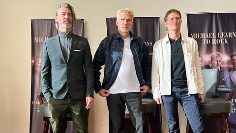 Mikkel Lentz, with Kare Wanscher and Ritcher