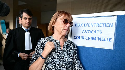 The case has shocked France and triggered nationwide protests in support of Pelicot's ex-wife Gisele, pictured, who has become a symbol of the struggle against sexual violence in the country