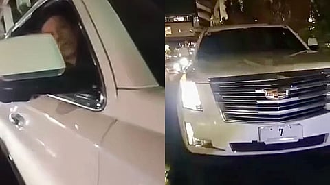 Driver of SUV with plate '7' appears at LTO