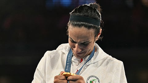 Imane Khelif cries foul over media reports about her leaked medical records.