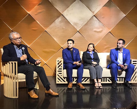 Jose Sollano Jr. MD, professor of medicine at University of Santo Tomas; Angelo Lozada, president of Hepatology Society of the Philippines; Yvonne Ferrer, ASEA medical lead at Opella/Sanofi Consumer Healthcare and Nikunj Thakker, Global general manager, Essentile of Opella/Sanofi Consumer Health.