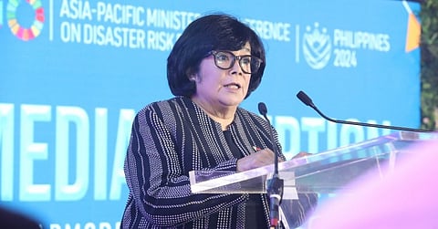 Department of Environment and Natural Resources Secretary Maria Antonia Yulo-Loyzaga