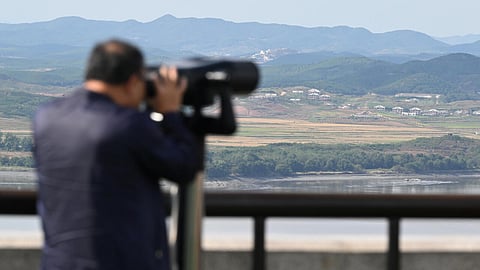 The jamming allegations come after the North test-fired what it said was its most advanced and powerful solid-fuel ICBM missile.