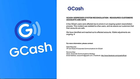 Electronic wallet glitch erases cash