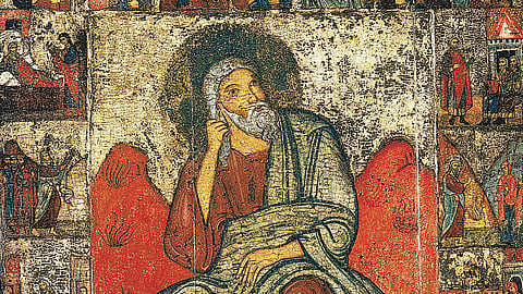 Elijah in the desert