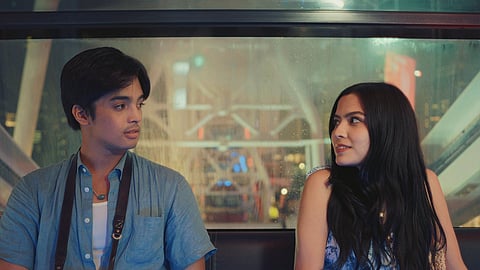 KD Estrada and Alexa Ilacad in Hong Kong.