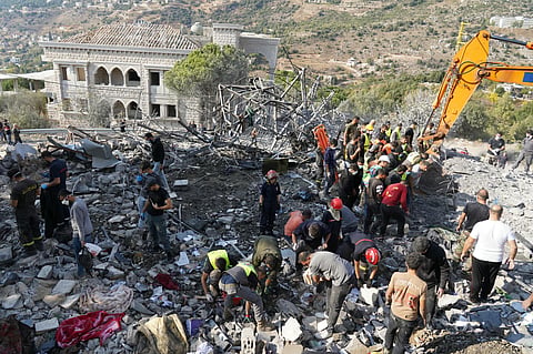 Gaza's civil defence agency said a strike on a house killed at least 25 people in Jabalia