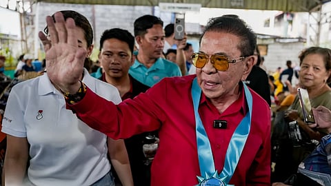 Senate candidate Luis “Chavit” Singson