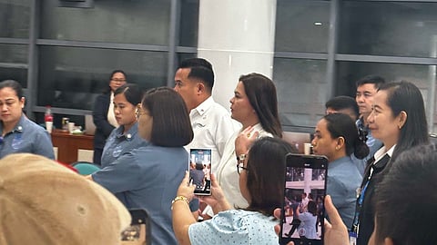 Vice President Sara Duterte makes a surprise appearance on Wednesday at the House of Representatives amid the ongoing probe of the Quad Committee into her father, former president Rodrigo Duterte's drug war.