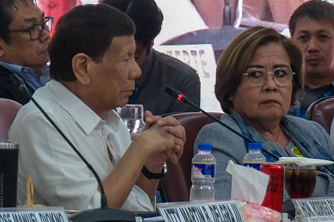 House drama Former President Rodrigo Duterte and ex-Secretary of Justice Leila M. de Lima face off at the Congress’ Quad Committee hearing on the controversial extrajudicial killings that marked Duterte’s tumultuous administration.