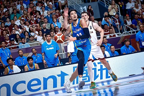 Kai Sotto’s stint with Gilas Pilipinas in the second window of the FIBA Asia Cup Qualifiers hangs in limbo after suffering a scary fall while playing in Japan.