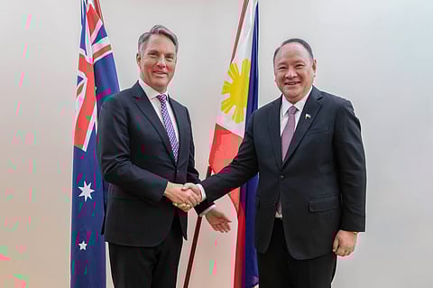 Australian Deputy Prime Minister/Minister for Defense Richard Marles and Philippine Defense Secretary Gilberto Teodoro Jr. (Photo for DND Comms)