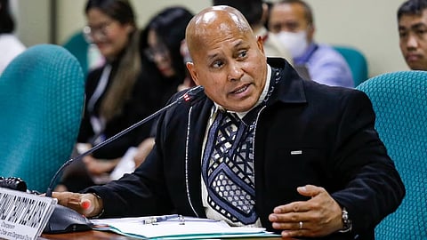 (FILE) Senator Ronald "Bato" Dela Rosa