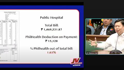 PhilHealth President and CEO Emmanuel Ledesma Jr.