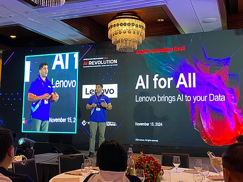 Lenovo Solutions Sales Director Kavish Shah