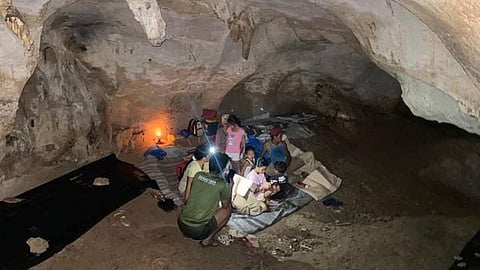 Samar residents evacuate to Cave for shelter against Pepito