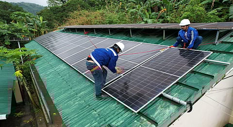Bringing Light to Learning. Aboitiz Foundation and GivePower bring clean, sustainable energy to last-mile schools with the installation of solar panels, transforming classrooms and providing students and teachers with reliable electricity for an enhanced learning experience.