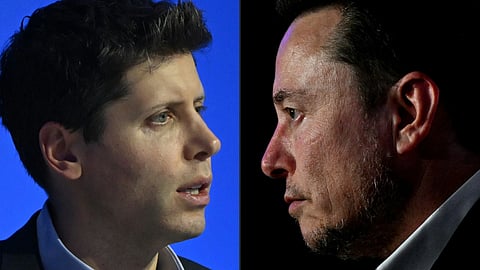 (COMBO) This combination of pictures created on 1 March 2024 shows Sam Altman, CEO of OpenAI in San Francisco, California, on 16 November 2023 and X (formerly Twitter) CEO Elon Musk in Krakow, on 22 January 2024.
Elon Musk has launched a legal case against OpenAI, the AI firm he helped to set up in 2015, accusing its leaders of a "betrayal" of its founding mission.
The tycoon, who left OpenAI in 2018, argued in documents filed in a San Francisco court 29 February 2024 that the firm was always intended as a non-profit entity.