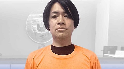 Japanese fugitive falls