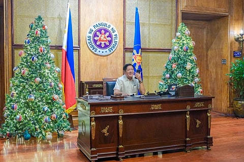 President Ferdinand "Bongbong" Marcos Jr. speaks to President-elect Donald J. Trump via phone call.