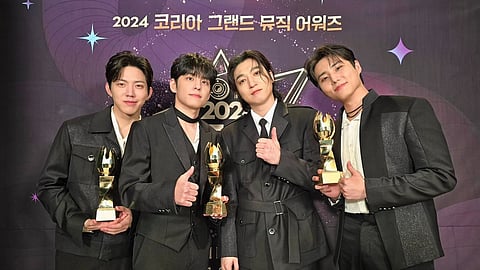 DAY6 wins first 'Daesang' after nine years