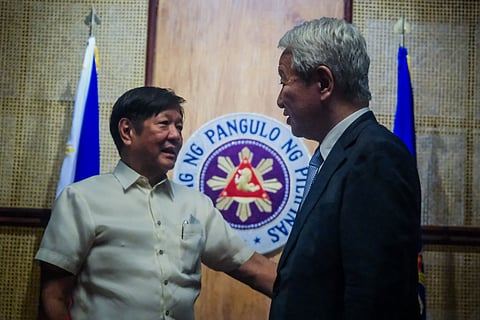 President Ferdinand Marcos Jr. welcomed Japan International Cooperation Agency (JICA) President Dr. Tanaka Akihiko and other officials at Malacañan Palace on Wednesday, 20 November 2024.