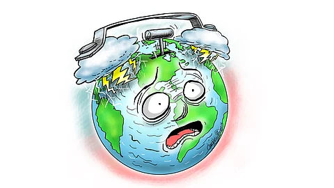 Wake-up call for a warming planet