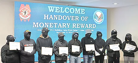 PNP: P1.8-M reward given to informants