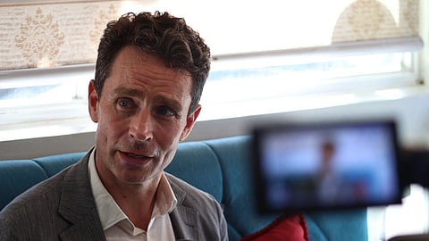 Political Counsellor of the British Embassy in Manila, Andrew Bowes.