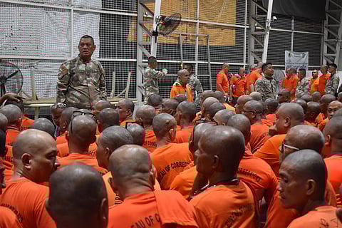 BuCor consolidate PDLs with drug related cases