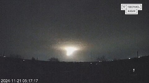 The nature of the the missile remains unclear