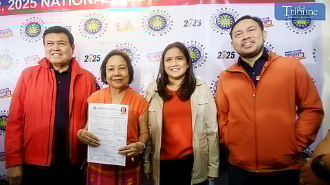 On Monday, 7 October 2024, incumbent Senator Cynthia Villar, accompanied by her family, filed her Certificate of Candidacy at the Comelec-NCR office in San Juan City to run for Congresswoman of Las Piñas in the 2025 elections.