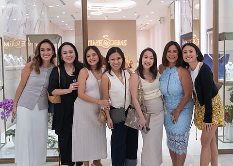 Michelle DeCastro, Cara DeOcampo, Lyca Roa, Judith Cantada, Celline Bautista, Berry Stehmeier and Monica Salazar.