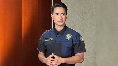 RK Bagatsing as a police officer in ‘Nobody.’