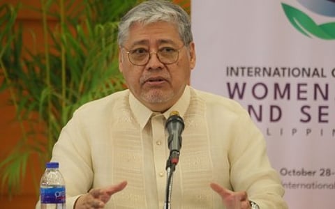 Foreign Affairs Secretary Enrique Manalo