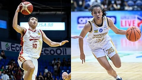 Cielo Pagdulagan and Amiel Acido