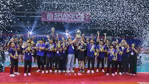 THE NU Lady Bulldogs are favored to defend their UAAP women’s volleyball title following a victorious performance in the 2024 Shakey’s Super League.