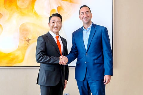 Solaire now had a new brand ambassador: the great PSY!