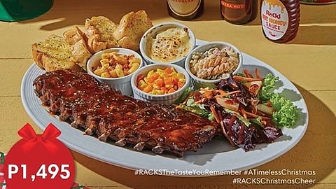 Holiday Baby Back Ribs.