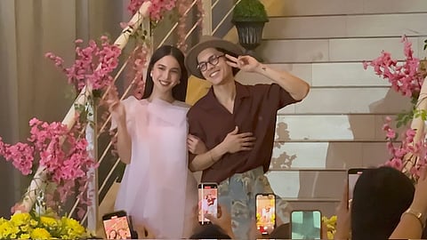 Julia Barretto and Carlo Aquino.